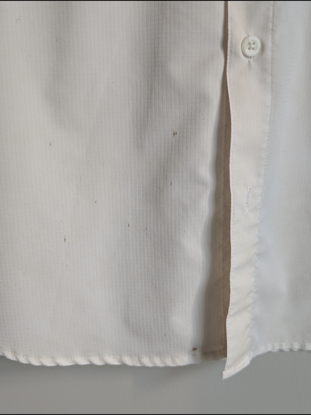 Columbia PFG Tamiami Dallas Cowboys Fishing Shirt Mens Large White Short Sleeve - Picture 7 of 15